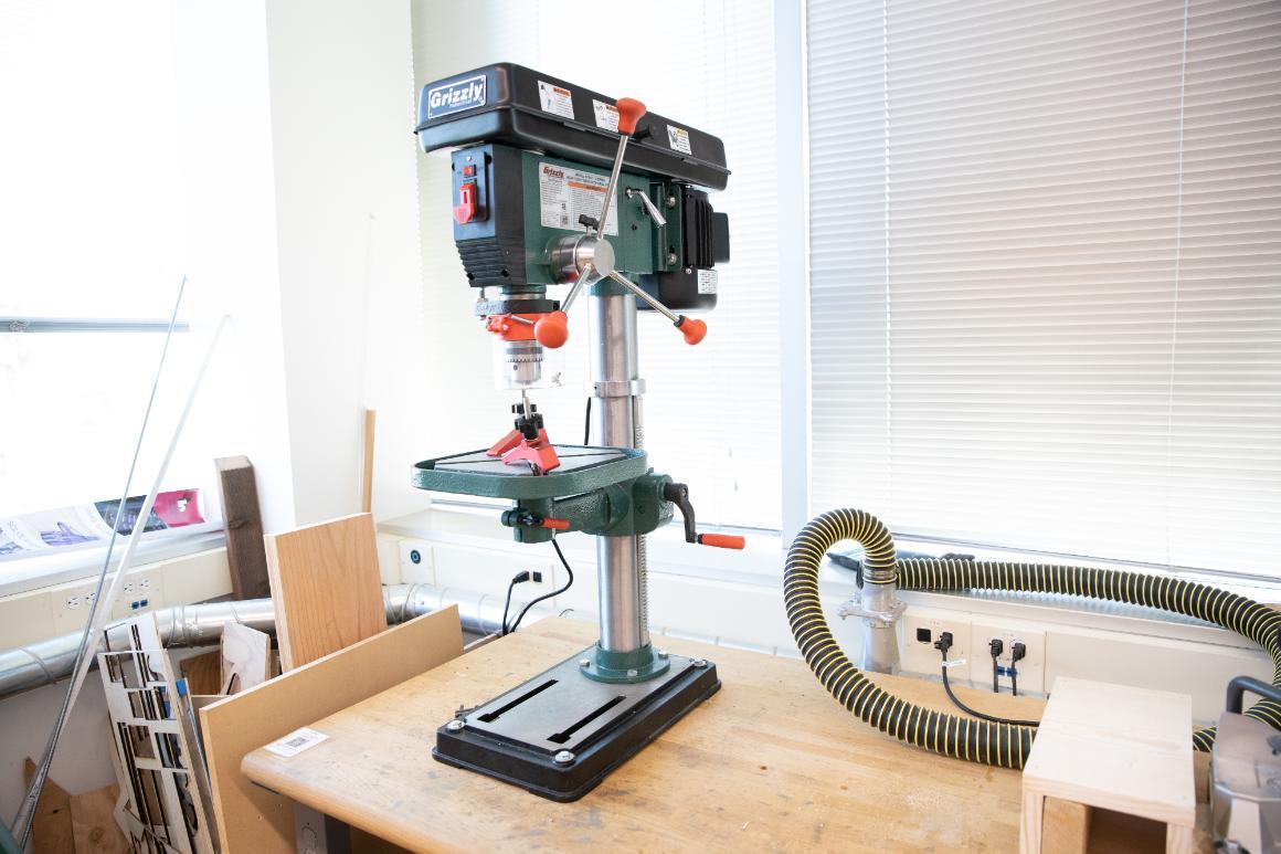 how to turn a drill into a drill press